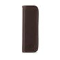 Sonnenleder Grass pencil case dark brown