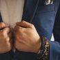 Steel & Barnett cornall bracelet vintage black
