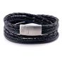 Steel & Barnett Bonacci bracelet black