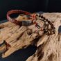 Steel & Barnett Riley Bracelet- caramel