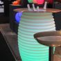 Nikki.Amsterdam the bar table, bluethooth speaker and wine cooler