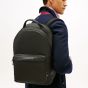 Tommy Hilfiger Backpack With Metal Logo - Military Green