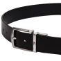 Tommy Hilfiger Reversible Leather Belt - Black/Dark Blue