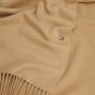 Tommy Hilfiger Flag Cashmere Scarf - Camel