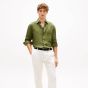 Tommy Hilfiger Linen Shirt - Green