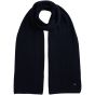 Tommy Hilfiger Ribbed Flag Scarf - Blue