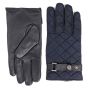 tresanti navy sheep leather gloves