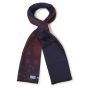 Tresanti viscose patchwork sjaal - bordeaux
