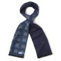 Tresanti viscose prince de galles sjaal - navy