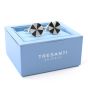 Tresanti cufflinks mother of pearl onyx