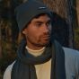 Tresanti Scarf & Beanie Set Olive With Logo