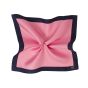 Tresanti silk pocket square pink