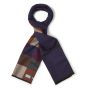 Tresanti viscose sjaal - bordeaux