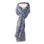 Tresanti spring scarf blue paisley