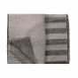 Tresanti spring scarf grey striped