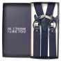 Tresanti suspenders blue