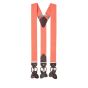 Tresanti suspenders - coral