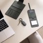 Personalised Luggage Tag With Finder - Green