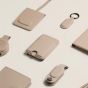 Personalised Luggage Tag With Finder - Greige
