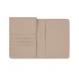 Personalised Baltimore Passport Cover - Greige