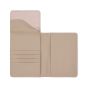 Personalised Baltimore Passport Cover - Greige