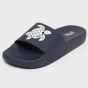 Vilebrequin Beach Slides Turtle - Navy