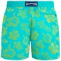 Vilebrequin Velvet Flocked Flowers Swim Shorts - Green