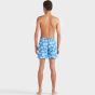 Vilebrequin Swim Shorts Turtles Logo - Light Blue