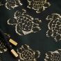 Vilebrequin Swim Shorts Jacquard Turtles - Black