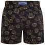 Vilebrequin Swim Shorts Jacquard Turtles - Black