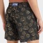 Vilebrequin Swim Shorts Jacquard Turtles - Black
