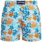 Vilebrequin Swim Shorts Jungle Turtles - Blue