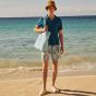 Vilebrequin Swim Shorts Jungle Turtles - Blue