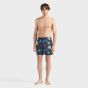 Vilebrequin Swim Shorts Turtles Multicolores - Blue