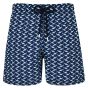 Vilebrequin Sharks Swim Shorts - Navy