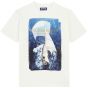 Vilebrequin T-shirt Sailing Boat From The Sky - Off White