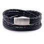 Steel & Barnett bracelet set black