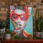 Locomocean Chic Woman Wall Art
