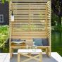 Weltevree patiobench high back