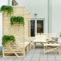 Weltevree patiobench high back