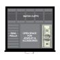 WOLF Atlas 12 Piece Winder Safe - Black