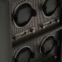 WOLF Axis 4 Piece Watch Winder - Powder Coat