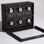 WOLF Axis 6 Piece Watch Winde - Powder Coat