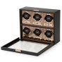 WOLF Axis 6 Piece Watch Winder - Copper