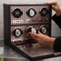 WOLF Axis 6 Piece Watch Winder - Copper
