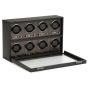 WOLF Axis 8 Piece Watch Winder - Powder Coat