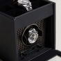 WOLF Axis Single Watch Winder With Storage - Powder Coat