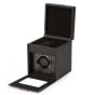 WOLF Axis Single Watch Winder With Storage - Powder Coat