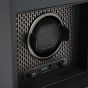 WOLF Axis Single Watch Winder With Storage - Powder Coat
