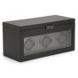 WOLF Axis Triple Watch Winder With Storage - Powder Coat